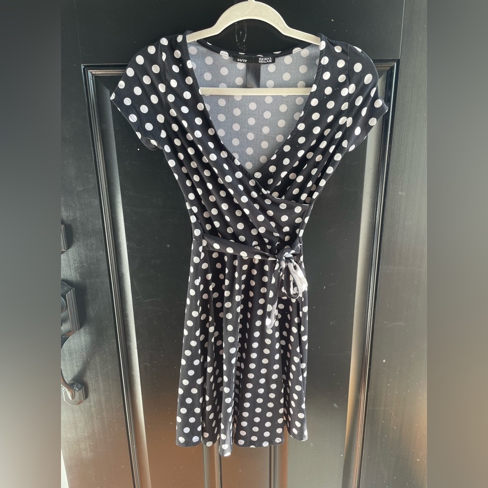 Rebel Sugar Women’s PolkaDot Dress